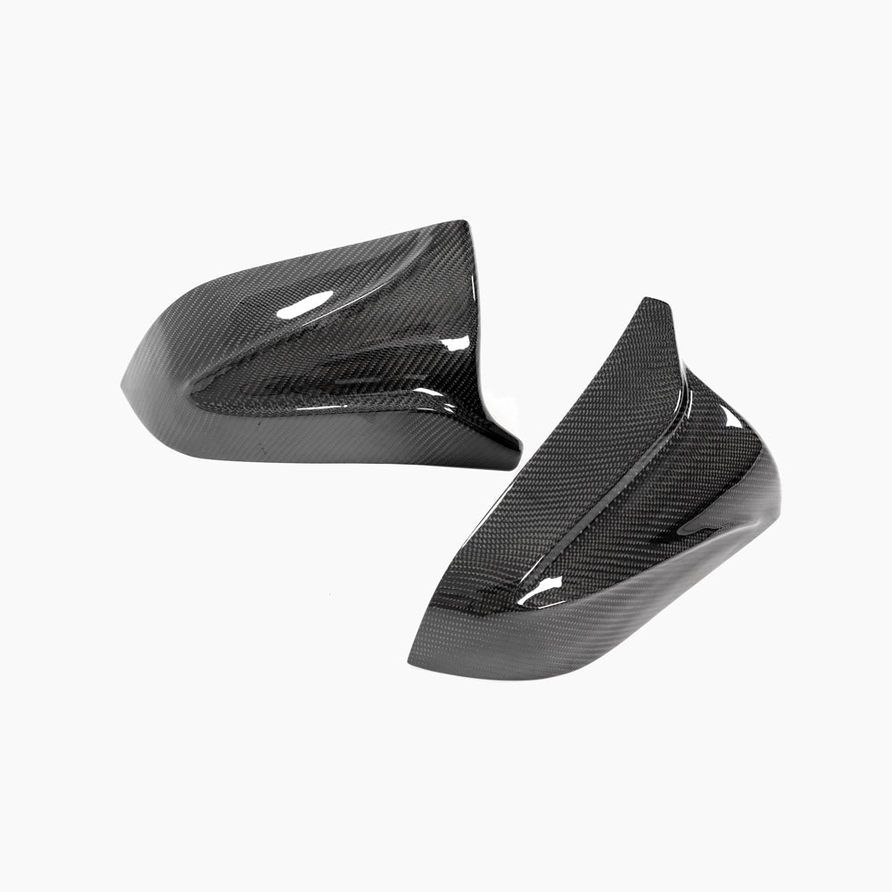 CT CARBON TESLA MODEL 3 2017+ CARBON FIBRE MIRRORS - V2 | SWISS HOMOLOGATED