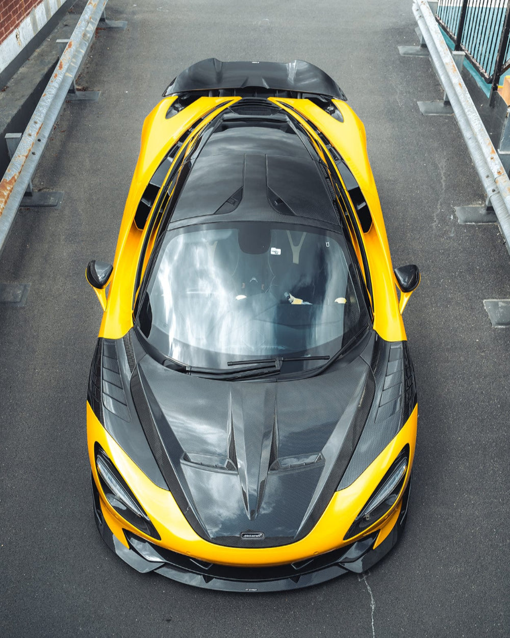 CT CARBON MCLAREN 720S CARBON FIBRE SPLITTER - CT DESIGN | HOMOLOGATION IN PROCESS