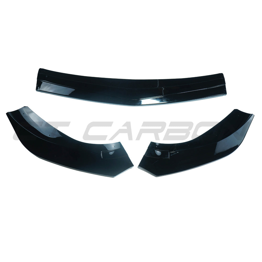 CT CARBON MERCEDES A-CLASS V177 & W177 2018-2022 GLOSS BLACK SPLITTER V2 | HOMOLOGATION IN PROCESS