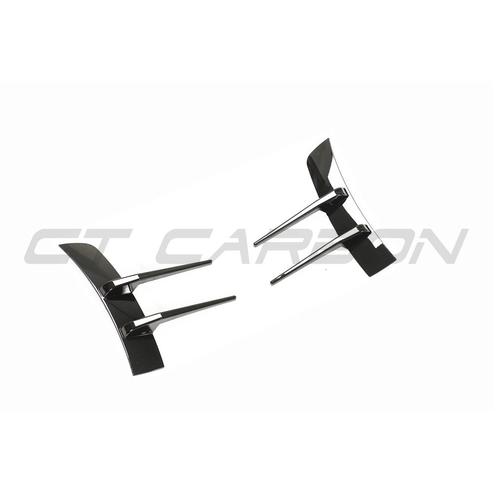 CT CARBON MERCEDES A-CLASS W177 & V177 2018-2022 GLOSS BLACK FRONT BUMPER TRIM | HOMOLOGATION IN PROCESS