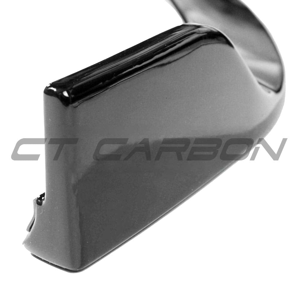 CT CARBON MERCEDES C-CLASS W205 2019+ GLOSS BLACK SPLITTER - V1 | HOMOLOGATION IN PROCESS