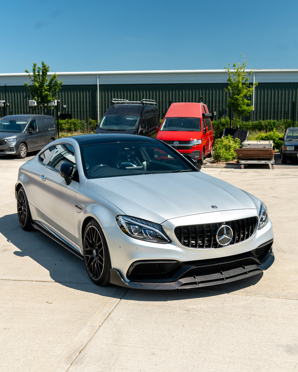 CT CARBON MERCEDES W205 C63 & C63S COUPE 2DR & SALOON 4DR CARBON SIDE SKIRTS - V1 | SWISS HOMOLOGATED