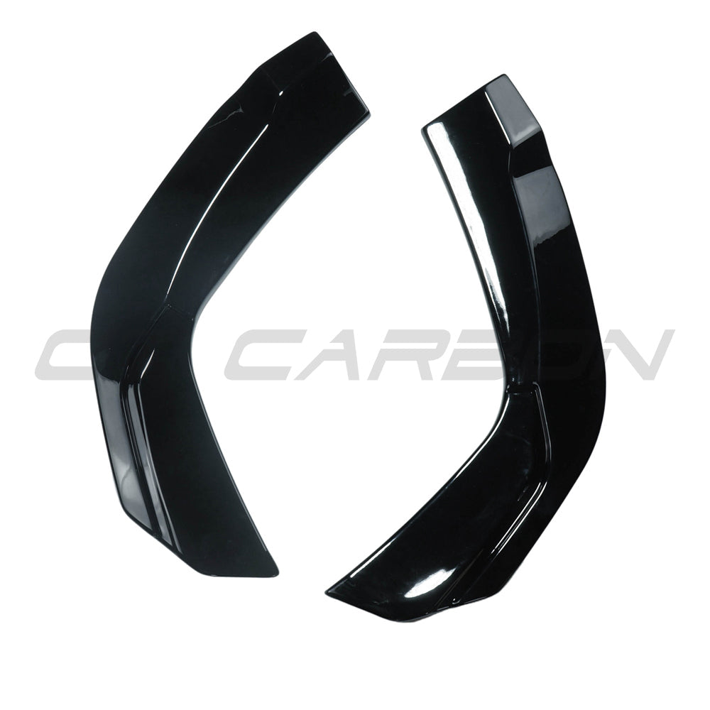CT CARBON MERCEDES V177 2018+ A-CLASS GLOSS BLACK REAR BUMPER CORNERS | SWISS HOMOLOGATED