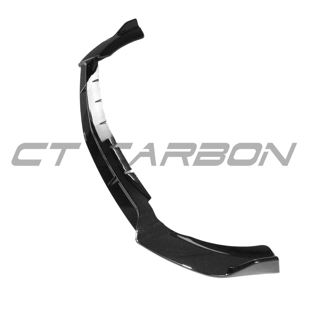 CT CARBON MERCEDES W213 & C238 2020+ E-CLASS GLOSS BLACK SPLITTER | HOMOLOGATION IN PROCESS