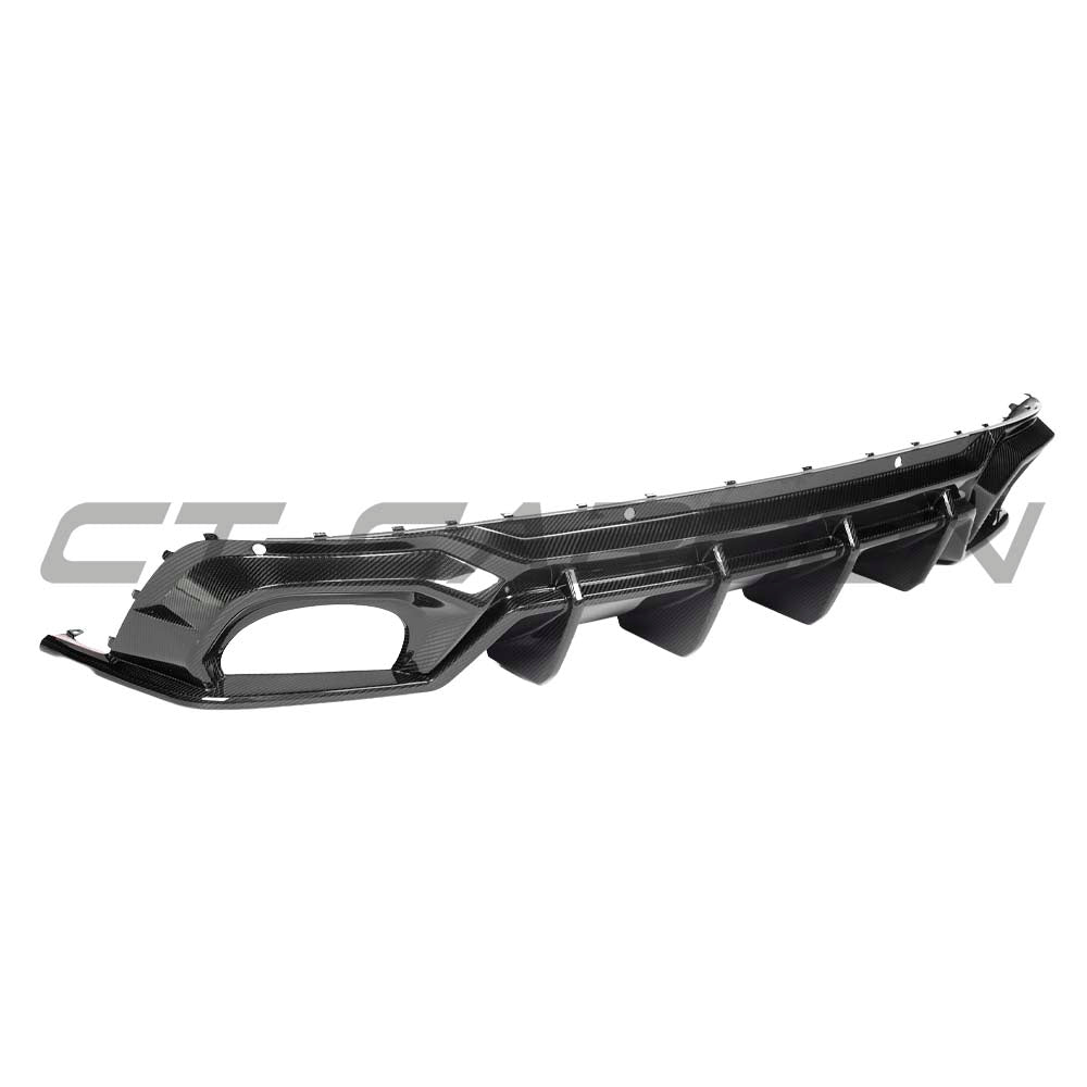 CT CARBON AUDI RSQ8 2025+ FACELIFT CARBON FIBRE DIFFUSER - CT DESIGN | SWISS HOMOLOGATED