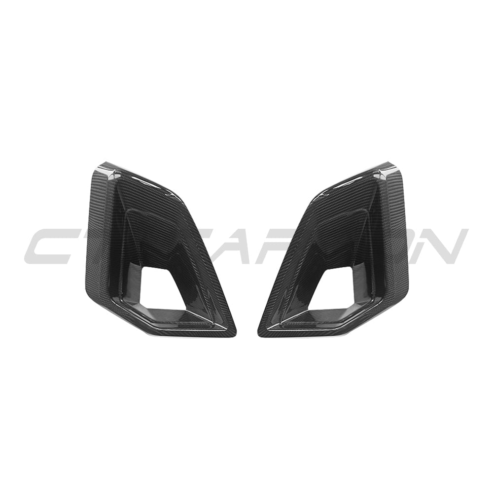 CT CARBON BMW G05 X5 LCI 2024+ LCI CARBON FIBRE FRONT DUCT ADD ON | HOMOLOGATION IN PROCESS