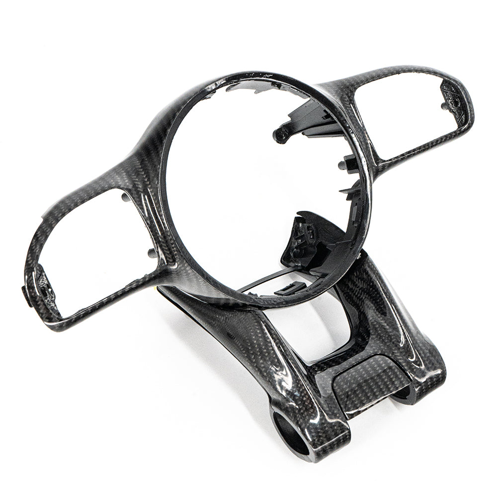 CT CARBON MERCEDES AMG 2016+ CARBON FIBRE STEERING WHEEL TRIM | NO HOMOLOGATION REQUIRED