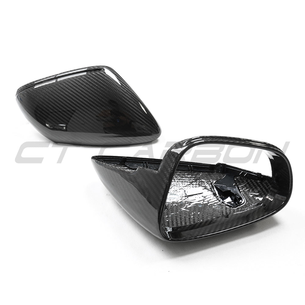 CT CARBON PORSCHE 911 992 CARBON FIBRE MIRRORS - (LHD ONLY) | SWISS HOMOLOGATED