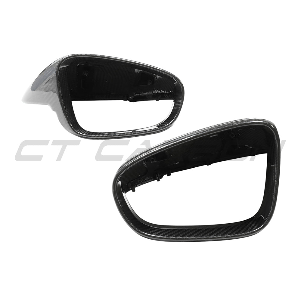 CT CARBON PORSCHE 911 992 CARBON FIBRE MIRRORS - (LHD ONLY) | SWISS HOMOLOGATED