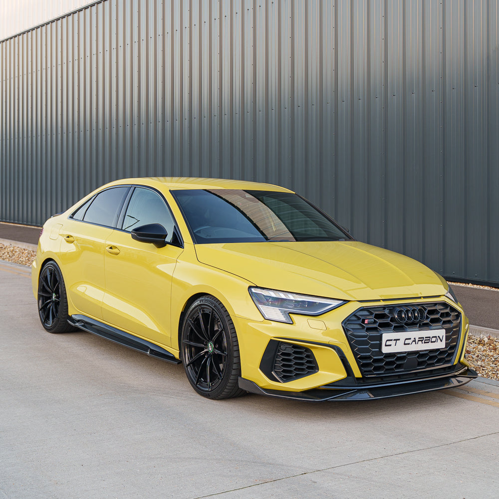 CT CARBON FRONT LIP AUDI A3/S3 8Y - CT DESIGN | PRE-HOMOLOGATION OFFER
