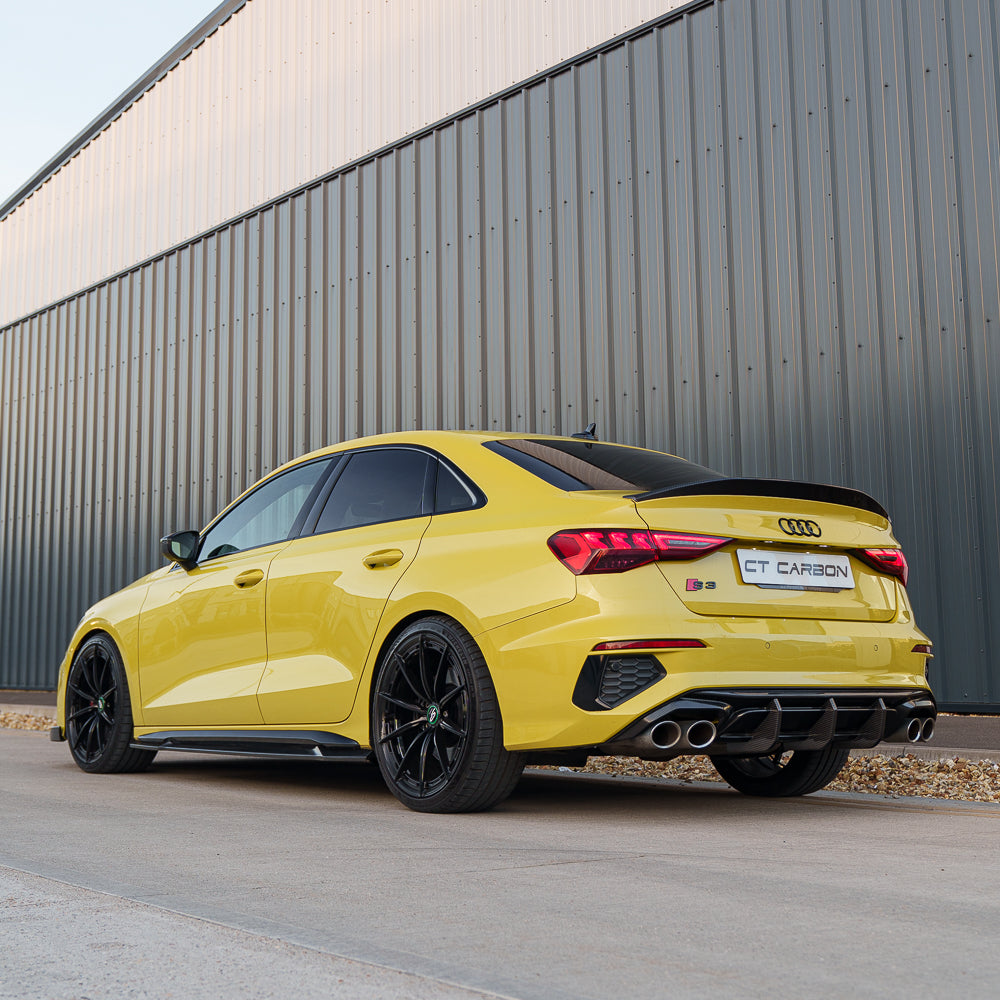 CT CARBON SPOILER AUDI A3/S3/RS3 8Y 22+ SALOON - CT V2 | SWISS HOMOLOGATED