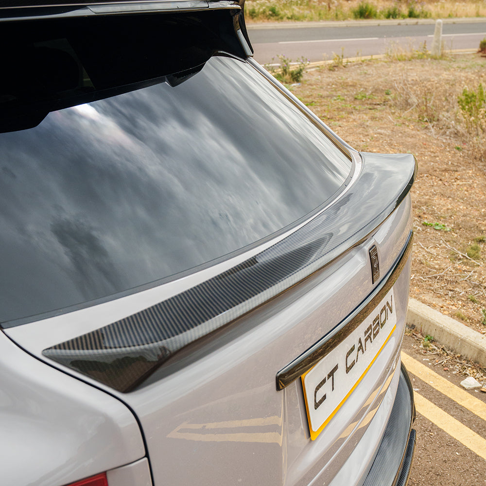 CT CARBON ROLLS ROYCE CULLINAN CARBON FIBRE MIDDLE SPOILER - CT DESIGN | SWISS HOMOLOGATED