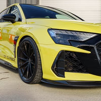 CT CARBON FRONT LIP AUDI RS3 25+ 8Y - CT V2 | SWISS HOMOLOGATED