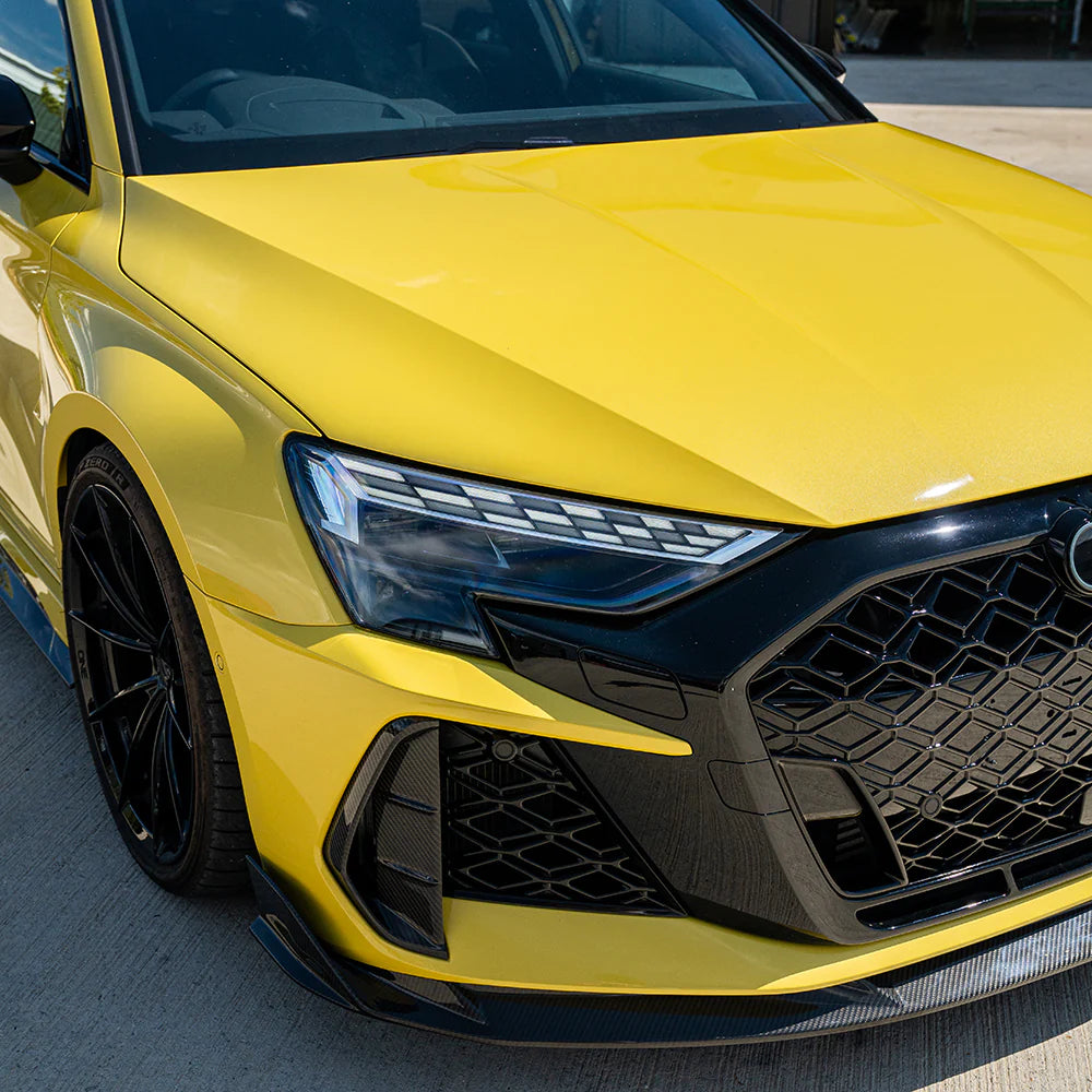 CT CARBON FRONT VENTS AUDI RS3 25+ 8Y - CT DESIGN | SWISS HOMOLOGATED