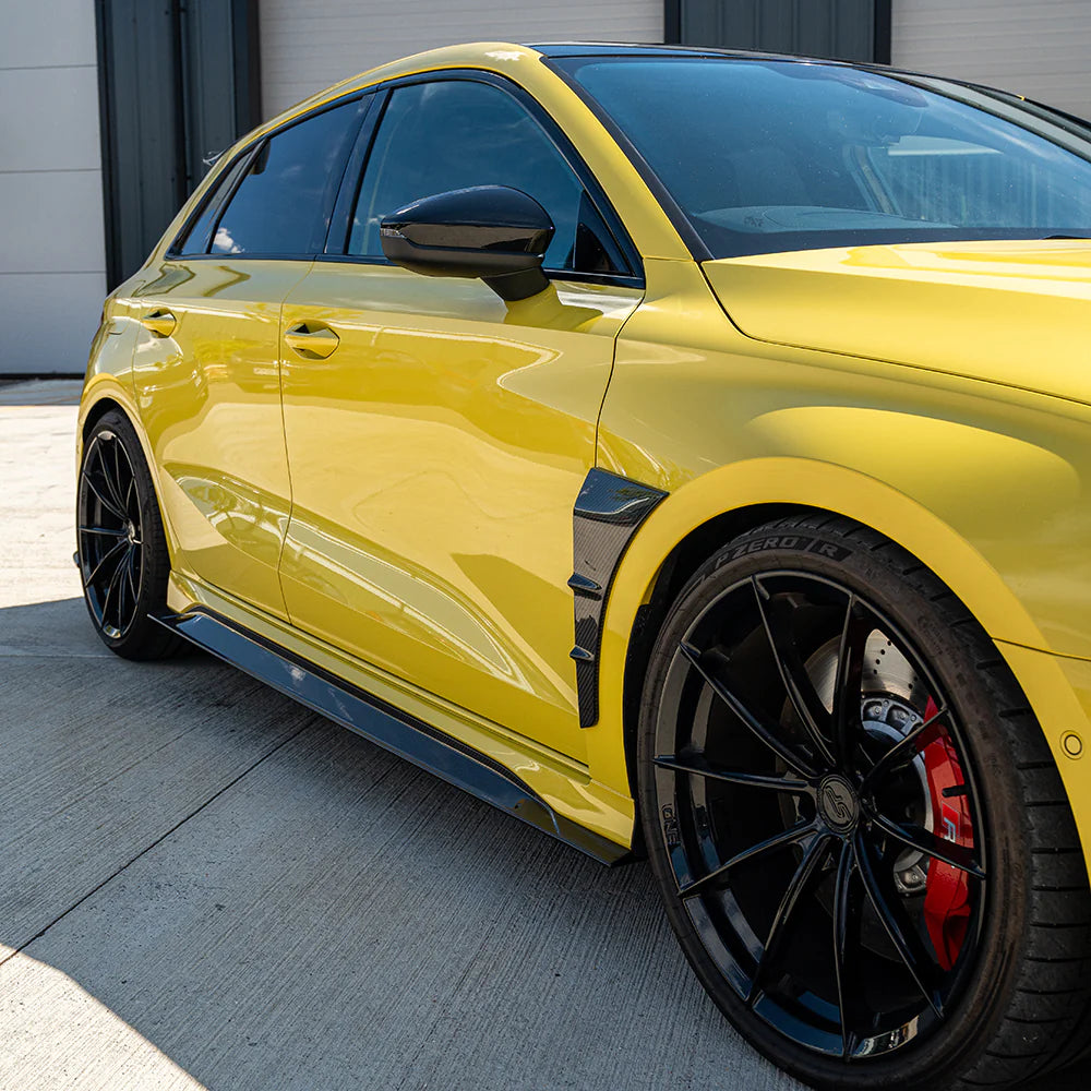 CT CARBON SIDE SKIRTS AUDI RS3 22+ 8Y - CT V2 | SWISS HOMOLOGATED