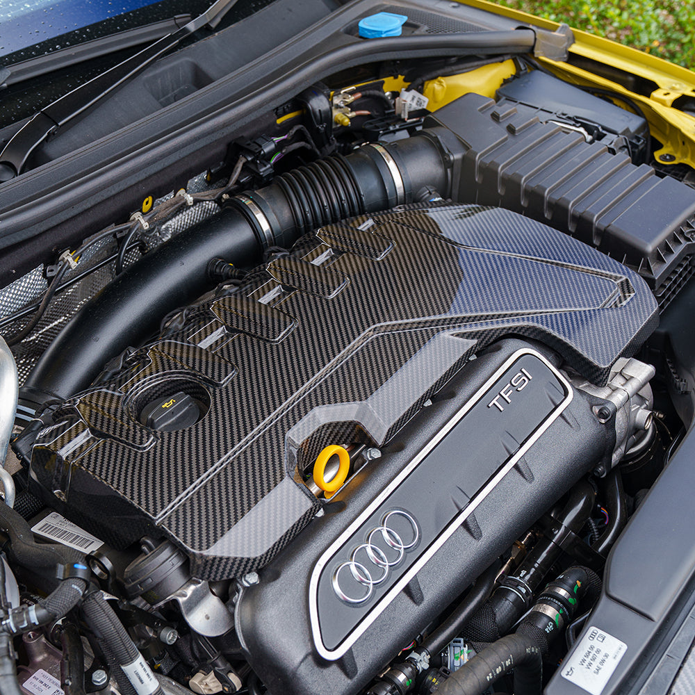 CT CARBON AUDI RS3 8Y 2020+ CARBON FIBRE ENGINE COVER | NO HOMOLOGATION
