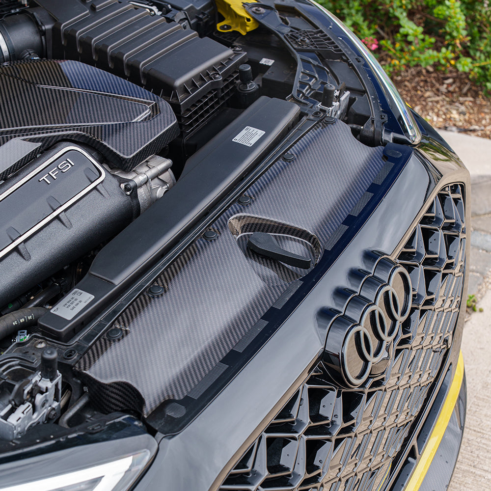 CT CARBON AUDI RS3 8Y 2020+ CARBON FIBRE ENGINE BAY SCUTTLE TRIM | NO HOMOLOGATION