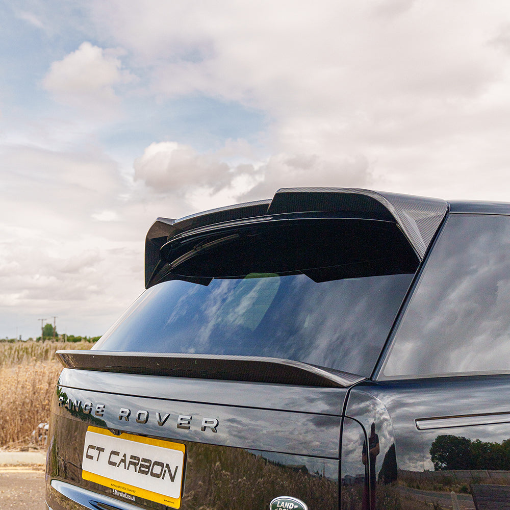 CT CARBON RANGE ROVER L460 2022+ CARBON FIBRE MIDDLE SPOILER - CT DESIGN | SWISS HOMOLOGATED