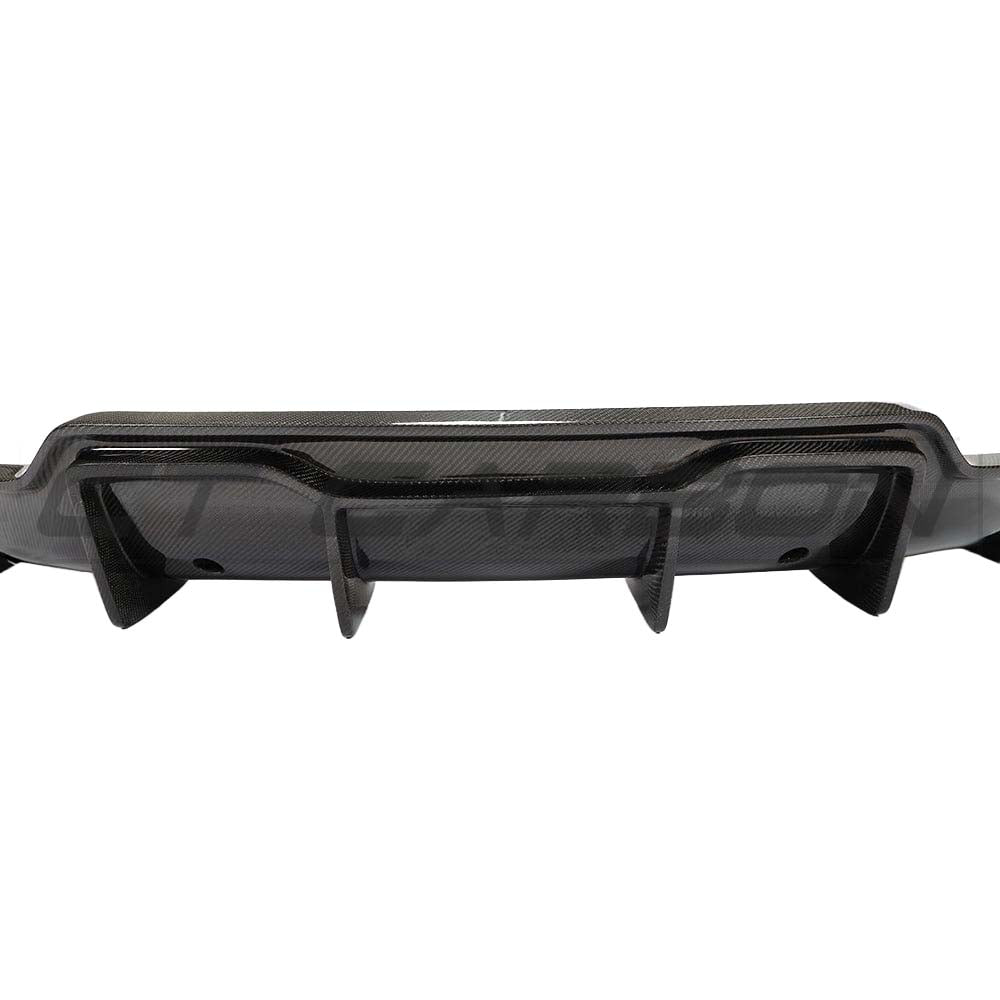 CT CARBON TESLA MODEL 3 2017-2023 CARBON FIBRE DIFFUSER - V2 | SWISS HOMOLOGATED