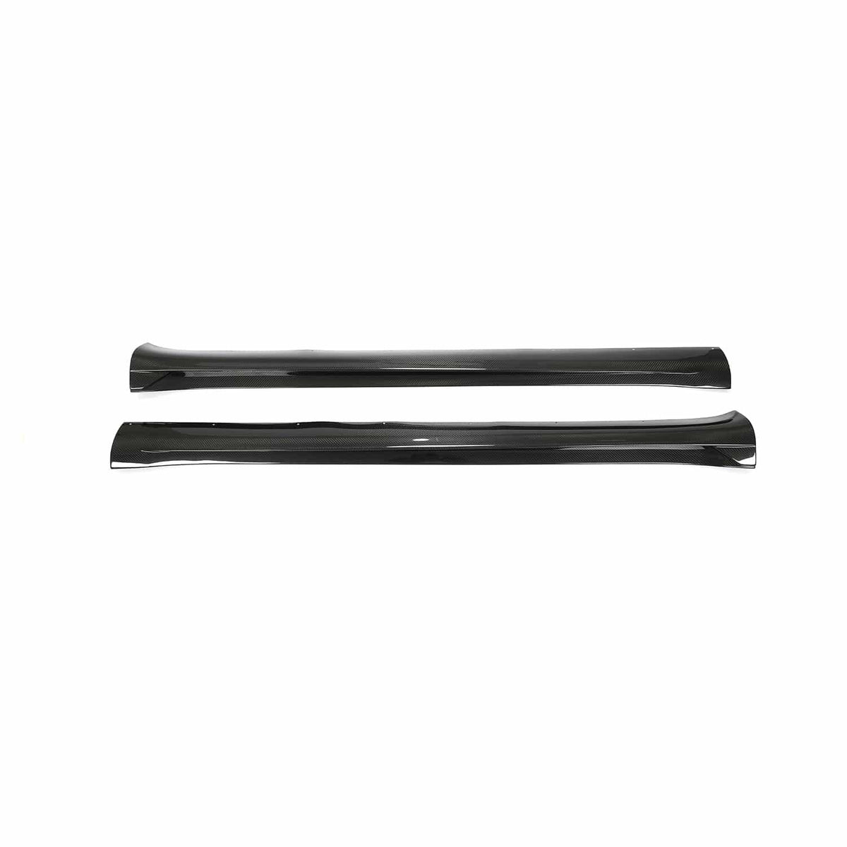 CT CARBON TESLA MODEL Y MK1 2020-2025 CARBON FIBRE SIDE SKIRTS | SWISS HOMOLOGATED