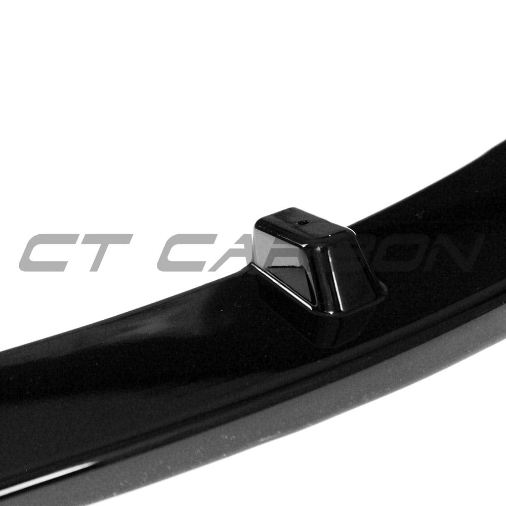 CT CARBON VOLKSWAGEN GOLF GTD/GTI MK6 2009-2013 GLOSS BLACK SPLITTER | HOMOLOGATION IN PROCESS