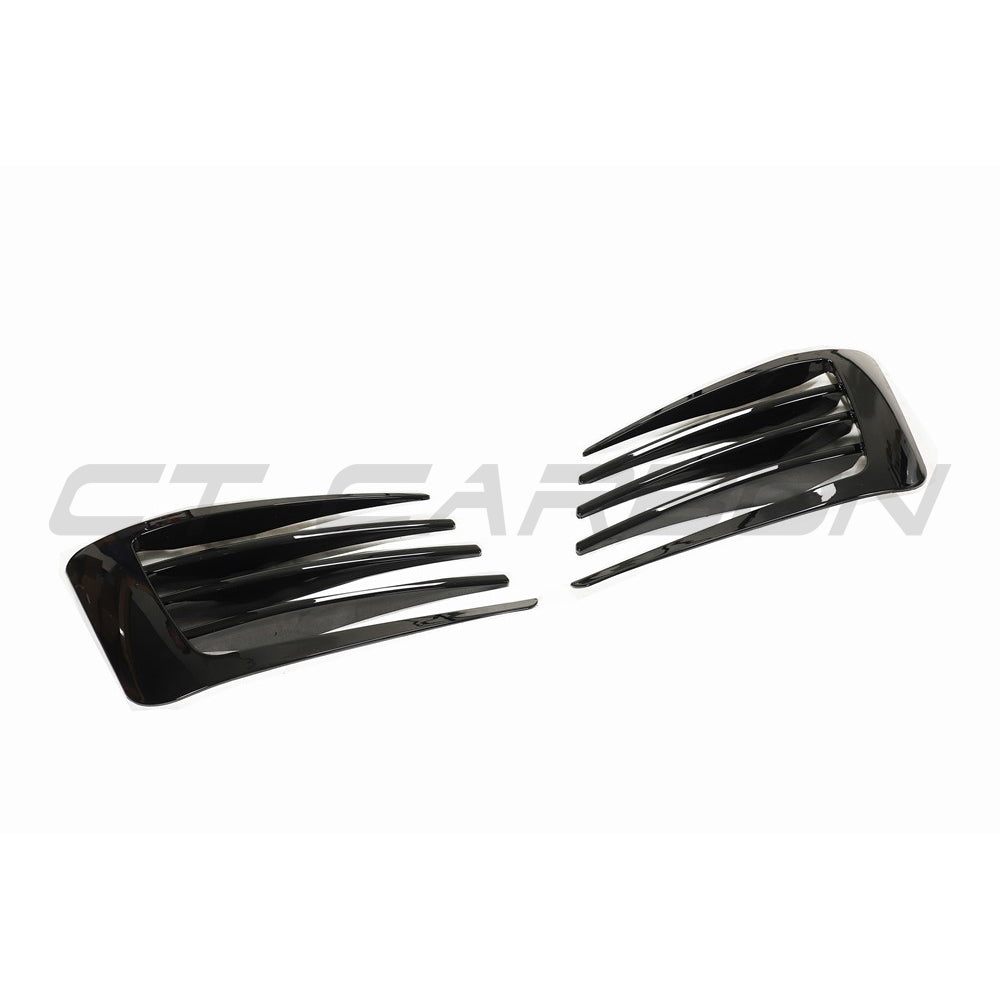 CT CARBON VOLKSWAGEN GOLF MK7 GTI GLOSS BLACK FRONT BUMPER TRIM | HOMOLOGATION IN PROCESS