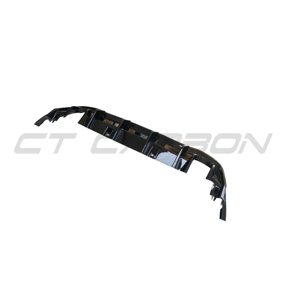 CT CARBON VOLKSWAGEN GOLF MK8 GTI 2020+ GLOSS BLACK DIFFUSER | SWISS HOMOLOGATED
