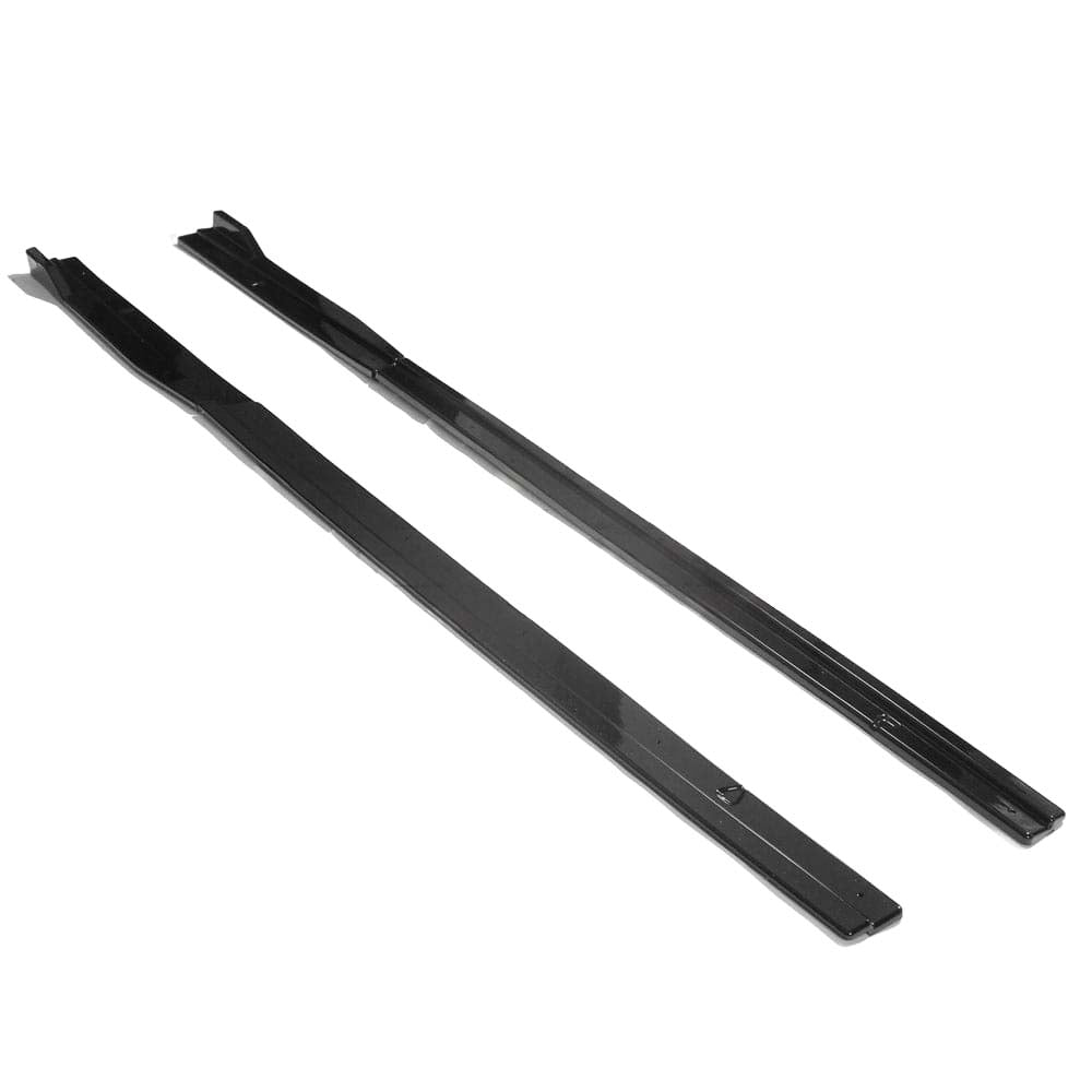 CT CARBON VOLKSWAGEN GOLF R/GTD/GTI MK7/7.5 2014-2020 GLOSS BLACK SIDE SKIRTS | SWISS HOMOLOGATED