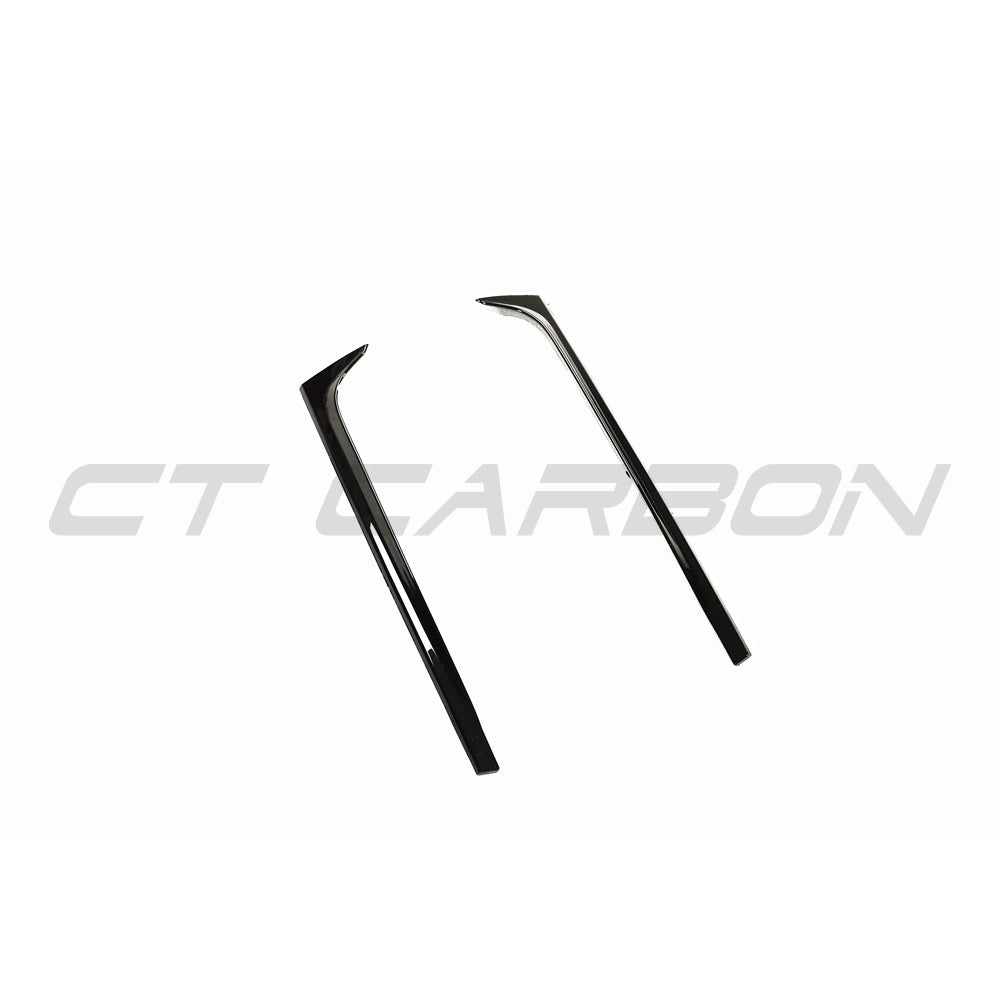 CT CARBON VOLKSWAGEN POLO MK5 GLOSS BLACK REAR WINDOW TRIM | SWISS HOMOLOGATED