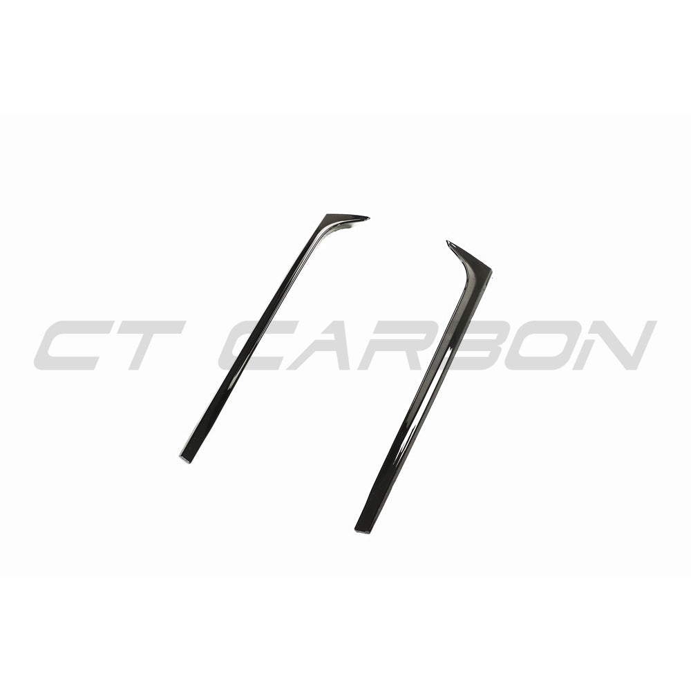 CT CARBON VOLKSWAGEN POLO MK5 GLOSS BLACK REAR WINDOW TRIM | SWISS HOMOLOGATED
