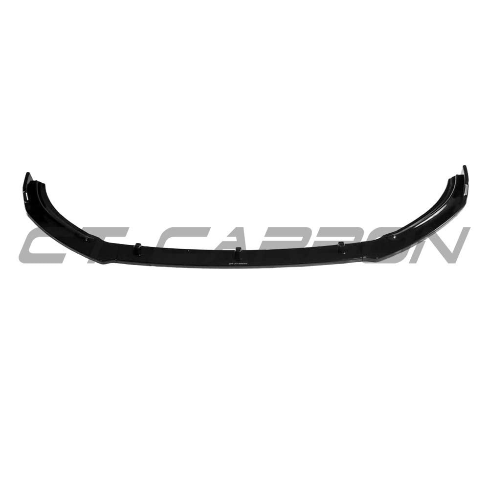 CT CARBON VOLKSWAGEN POLO MK6 2017-2020 GLOSS BLACK SPLITTER | HOMOLOGATION IN PROCESS