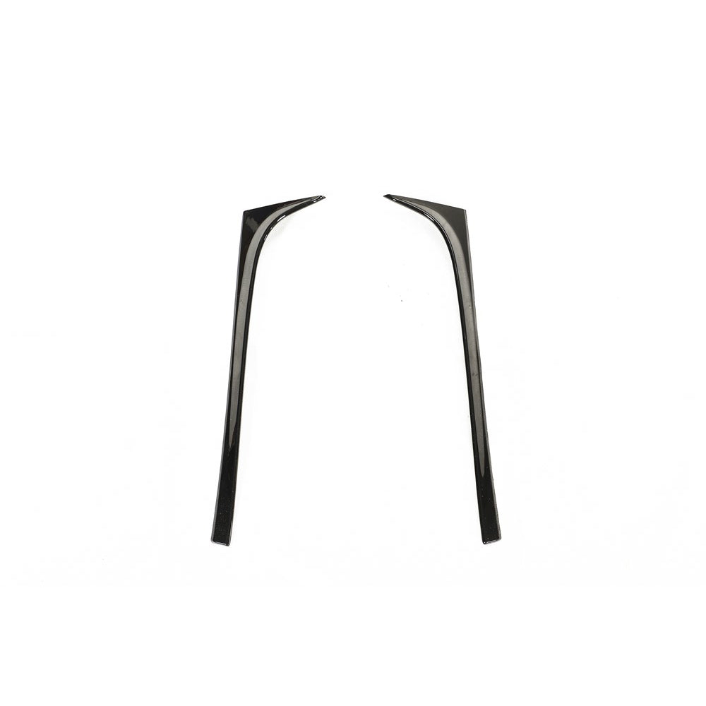 CT CARBON VOLKSWAGEN POLO MK6 GLOSS BLACK REAR WINDOW TRIM | SWISS HOMOLOGATED