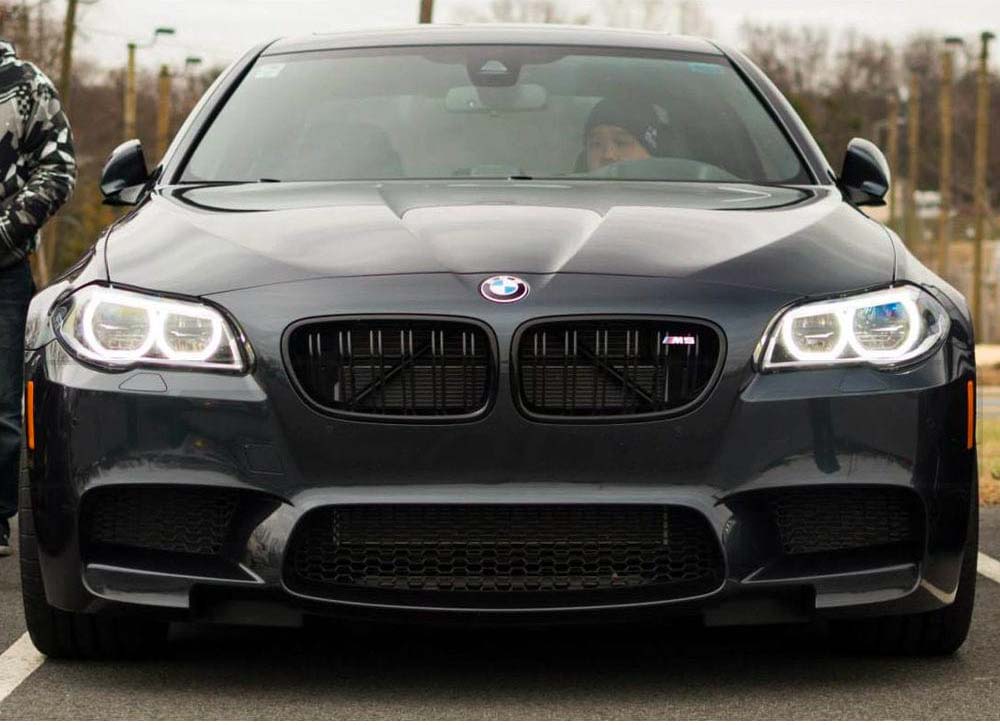 CT CARBON BMW F10 M5 & 5 SERIES BLACK DOUBLE SLAT GRILLES | HOMOLOGATION IN PROCESS