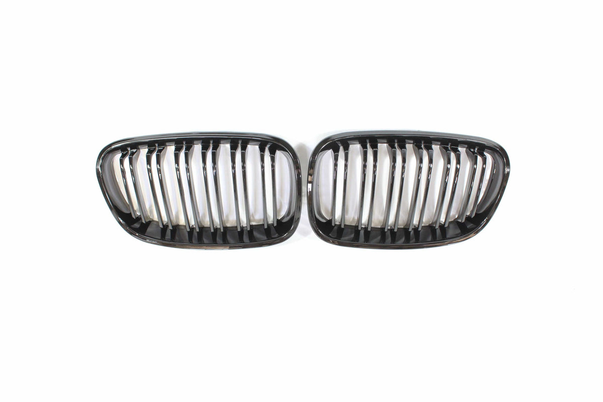 CT CARBON BMW F20 1 SERIES PRE-LCI DOUBLE SLAT BLACK GRILLES | HOMOLOGATION IN PROCESS