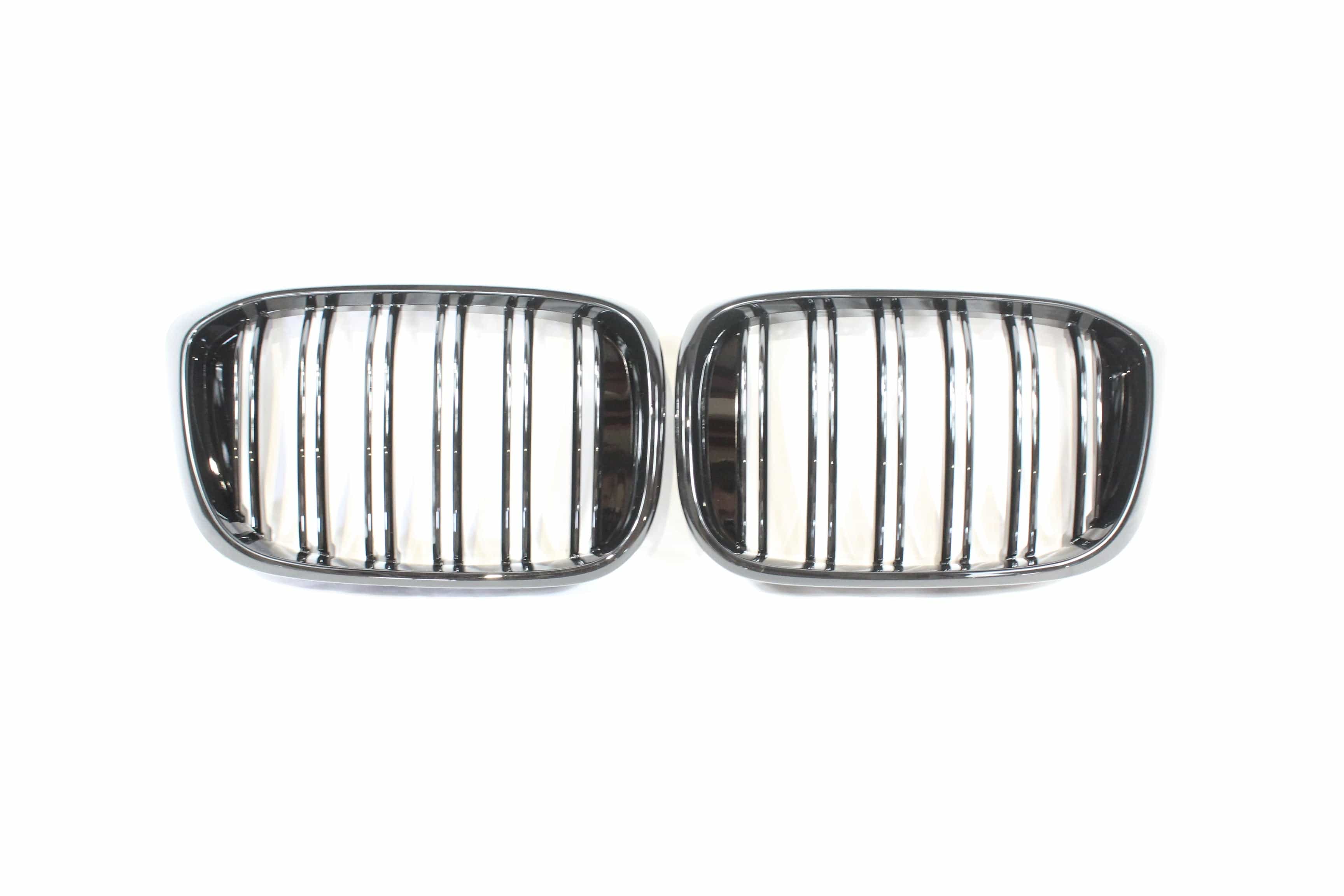 CT CARBON BMW G01 X3 DOUBLE SLAT BLACK GRILLES | SWISS HOMOLOGATED