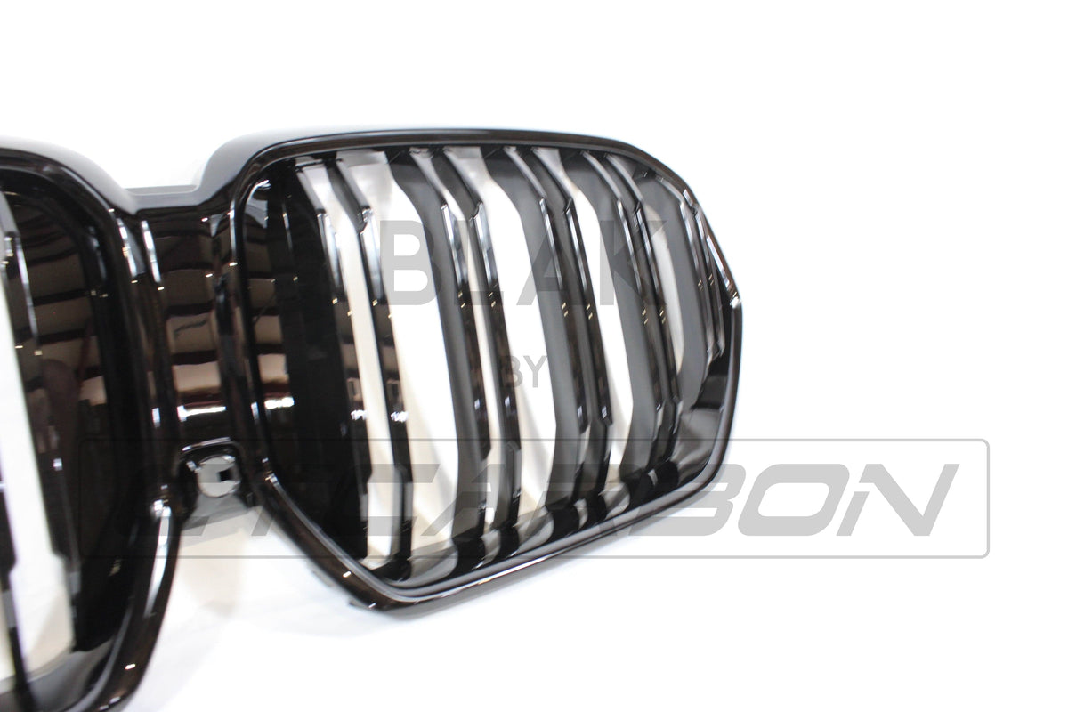 CT CARBON BMW G06 X6 2019-2023 DOUBLE SLAT BLACK GRILLES | HOMOLOGATION IN PROCESS