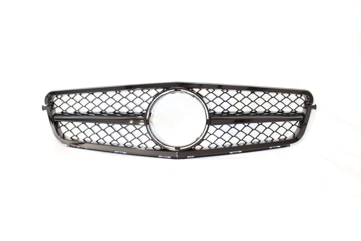 CT CARBON MERCEDES W204 C CLASS BLACK GRILLE | HOMOLOGATION IN PROCESS