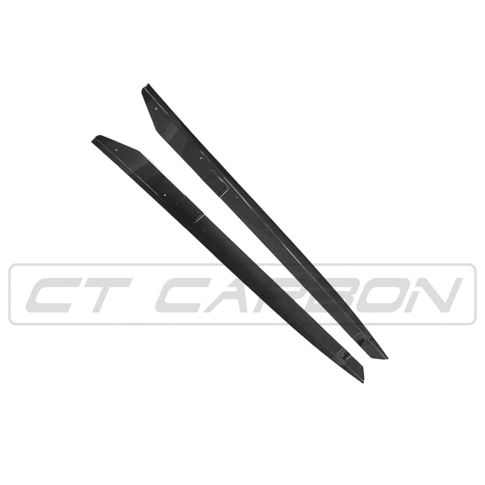 CT CARBON BMW 2 SERIES F22/F23 GLOSS BLACK SIDE SKIRTS - MP STYLE | SWISS HOMOLOGATED