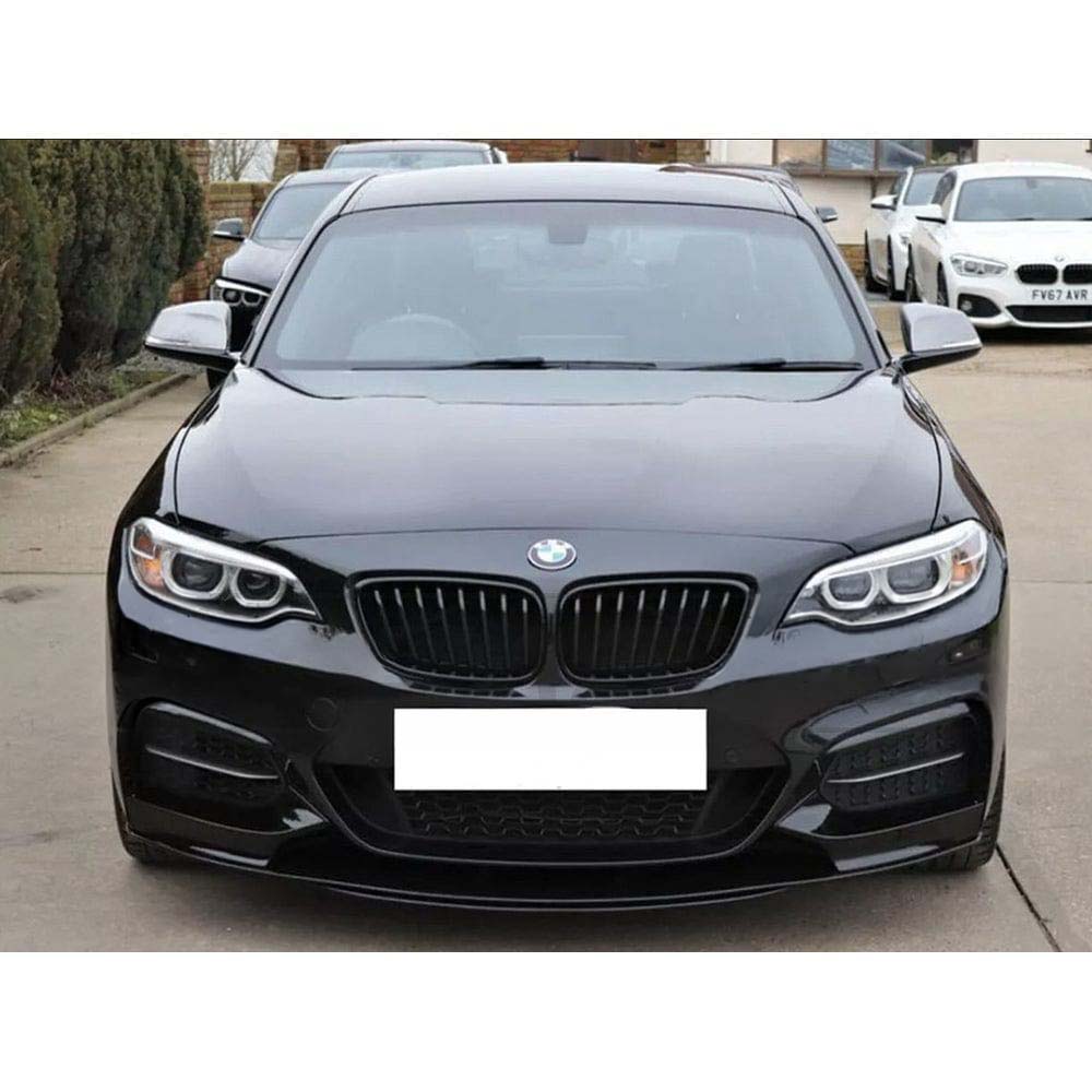 CT CARBON BMW 2 SERIES F22/F23 PRE LCI GLOSS BLACK SPLITTER | HOMOLOGATION IN PROCESS