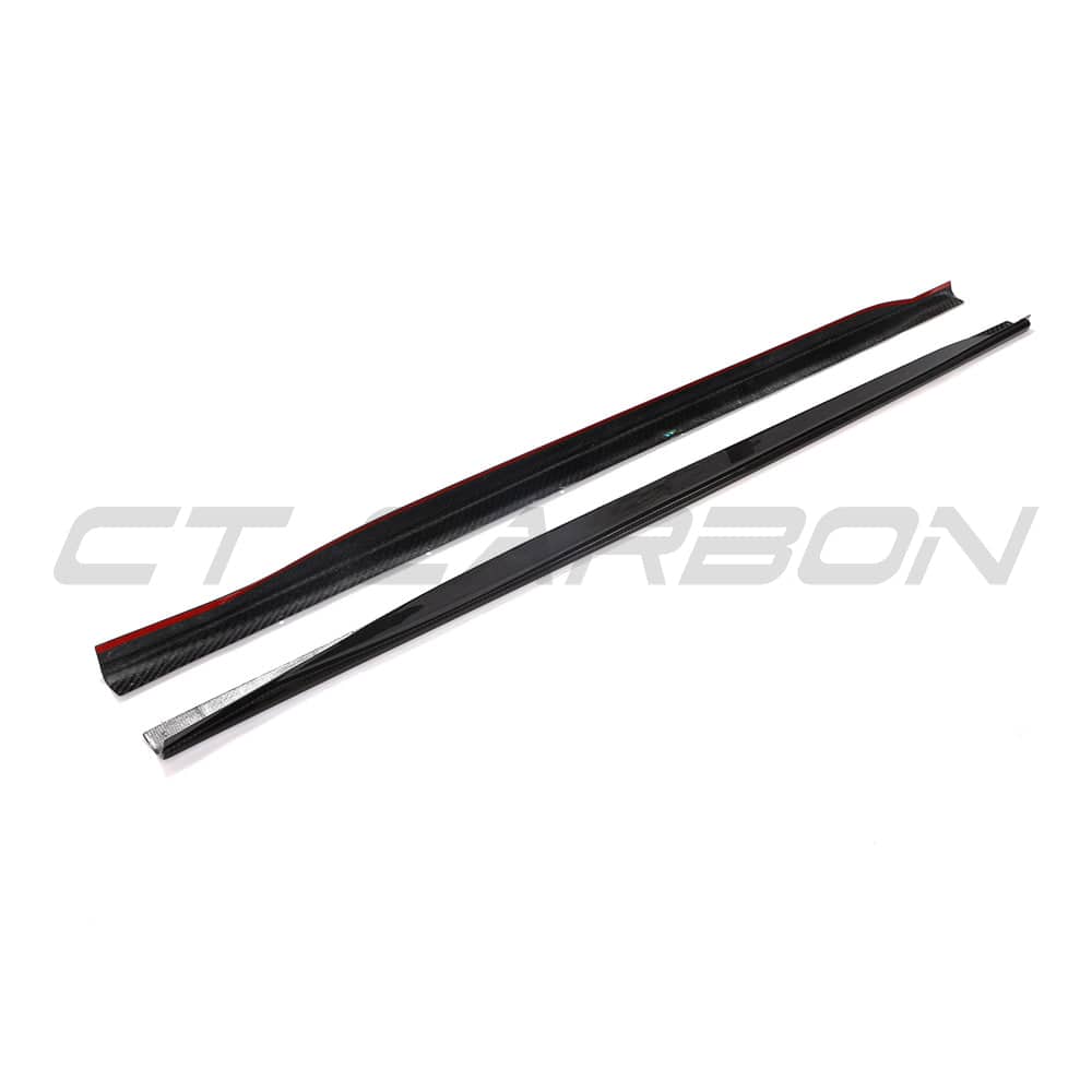CT CARBON BMW 4 SERIES G22/G23 2020+ CARBON FIBRE SIDE SKIRTS | SWISS HOMOLOGATED