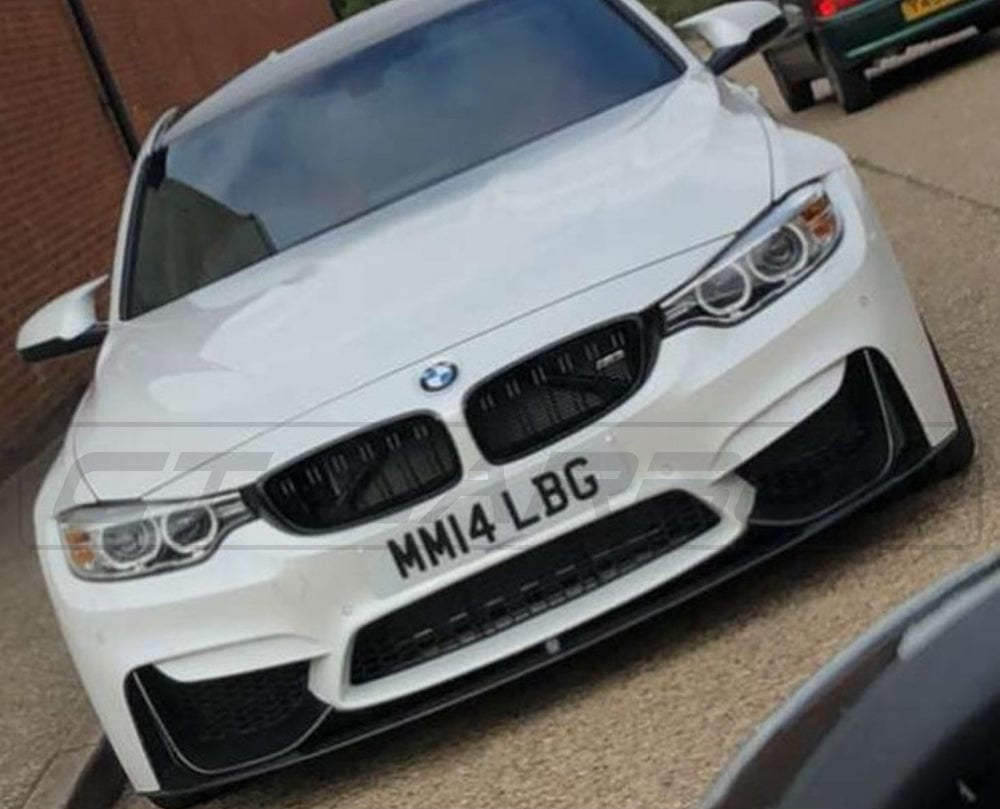 CT CARBON BMW M3 F80 2014-2020 DOUBLE SLAT BLACK GRILLE | HOMOLOGATION IN PROCESS