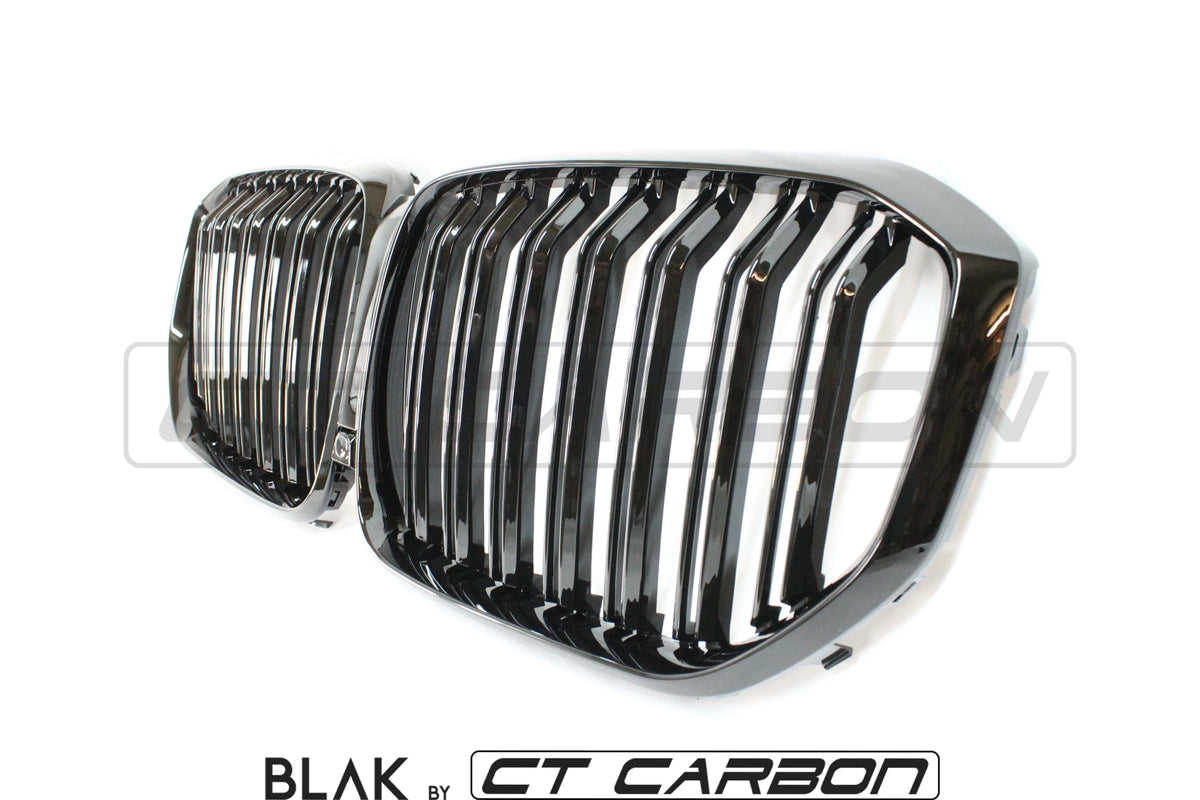 CT CARBON BMW X5 G05 2018+ DOUBLE SLAT BLACK GRILLES | HOMOLOGATION IN PROCESS