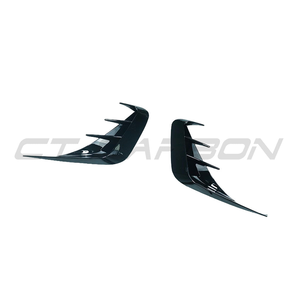 CT CARBON BMW 3 SERIES 2018-2021 G20/G21 GLOSS BLACK REAR BUMPER TRIM | SWISS HOMOLOGATED