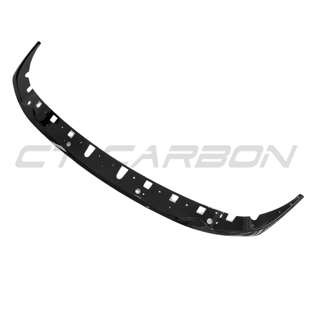 CT CARBON BMW F40 1 SERIES 2019-2024 GLOSS BLACK SPLITTER - V2 | HOMOLOGATION IN PROCESS