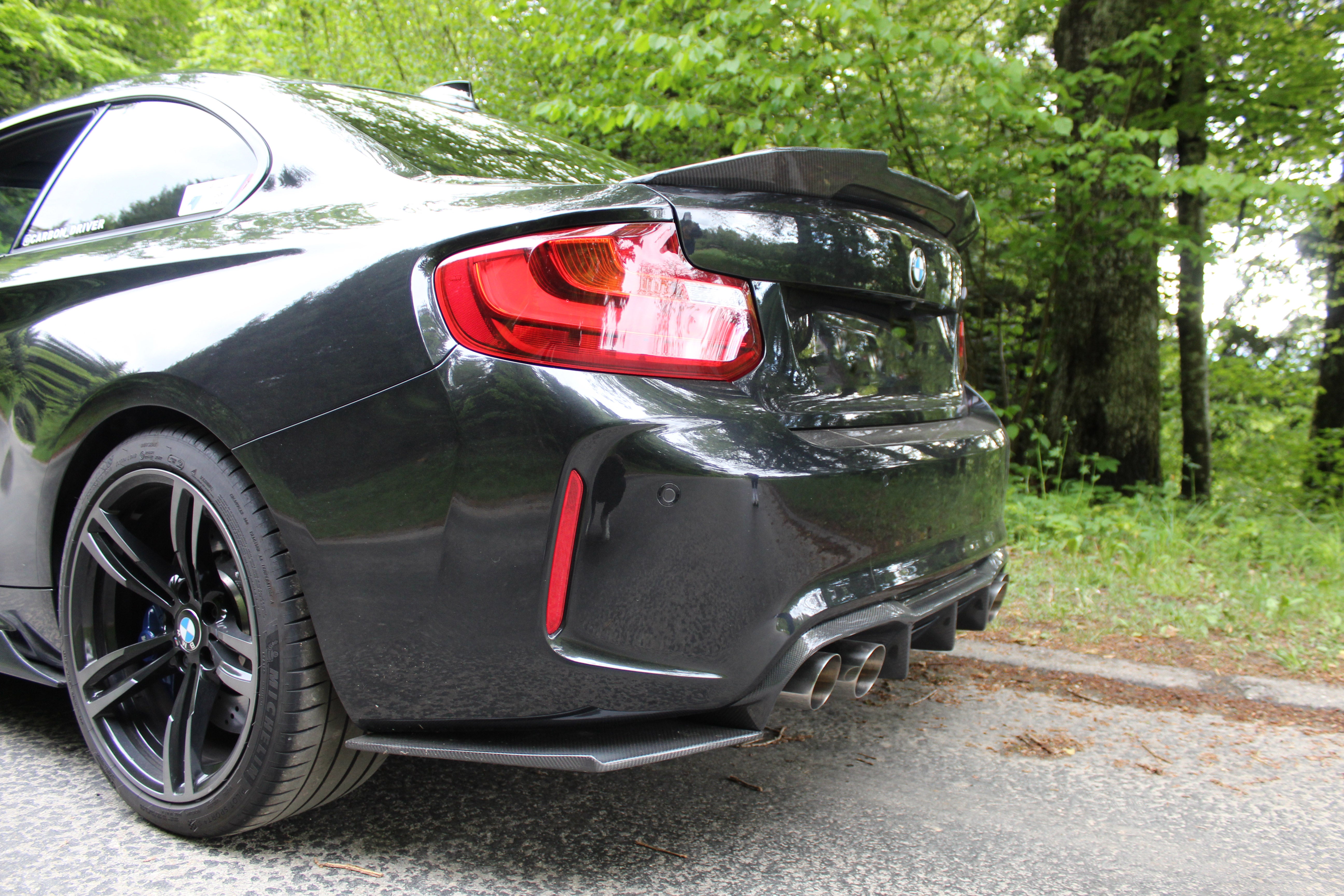 CT CARBON SPOILER BMW M2 F87 - PS STYLE | SWISS HOMOLOGATED