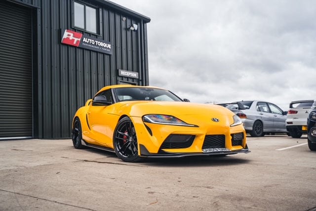 CT CARBON FRONT LIP TOYOTA SUPRA A90 - V1 | PRE-HOMOLOGATION OFFER