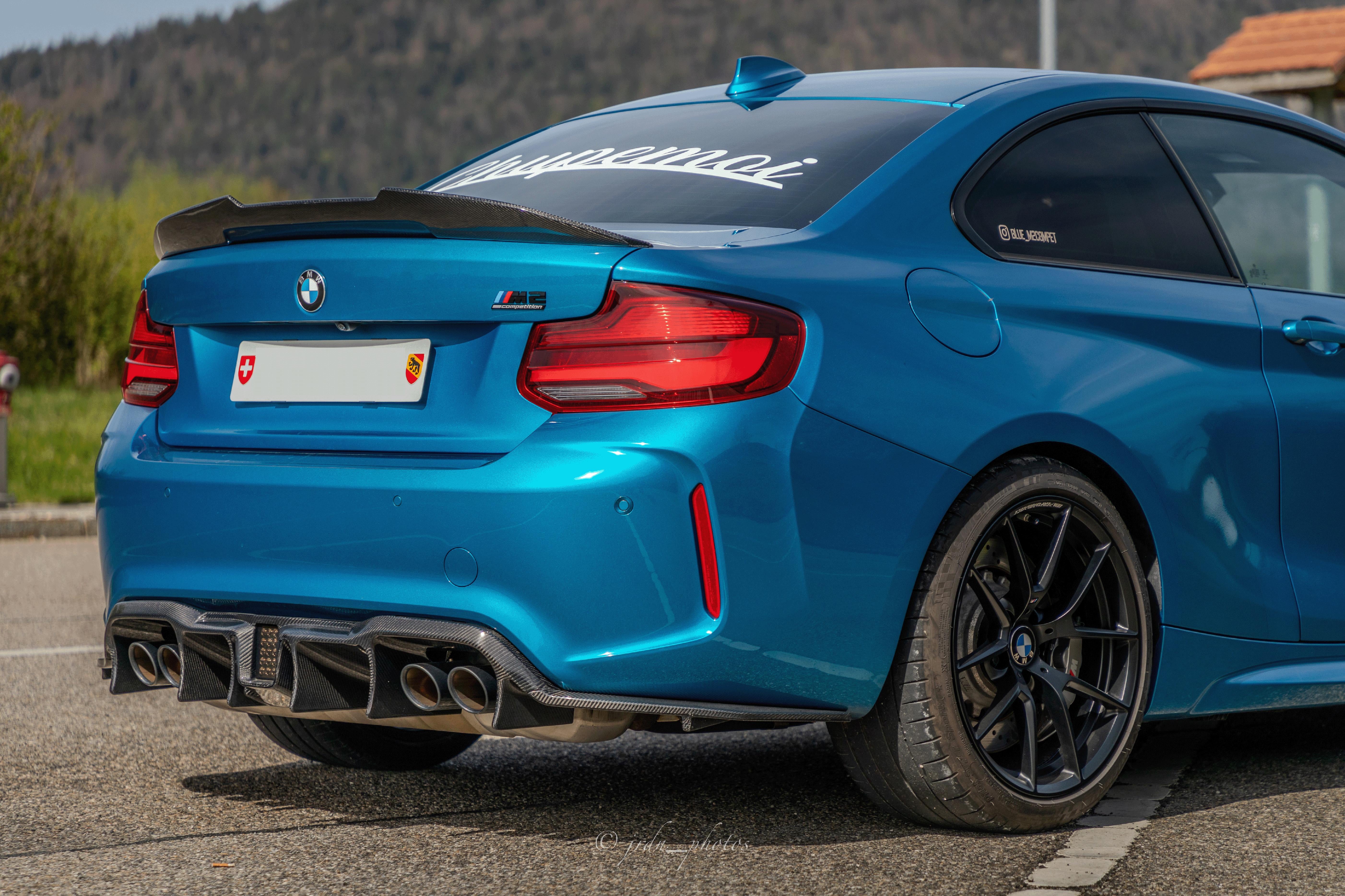 CT CARBON SPOILER BMW M2 F87 - PS STYLE | SWISS HOMOLOGATED