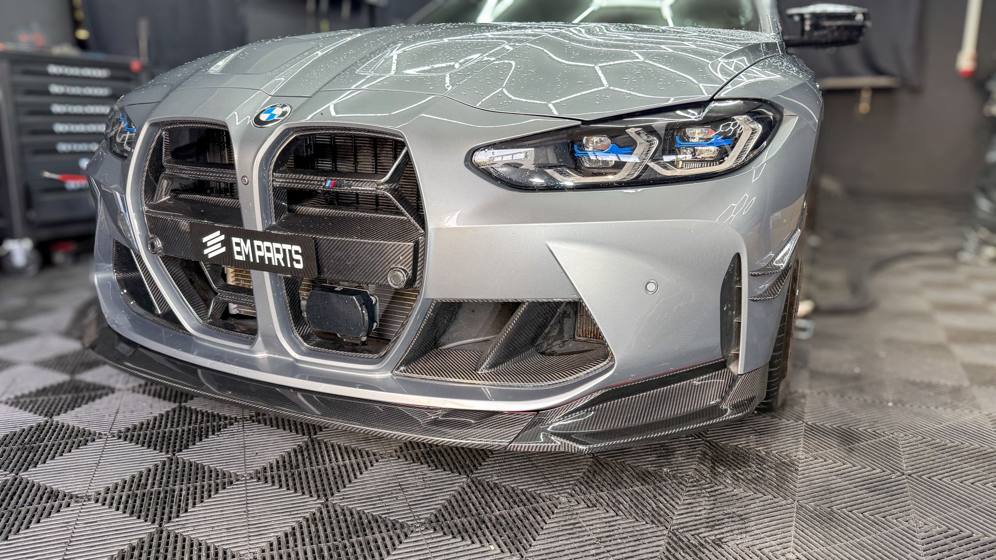 EMP CARBON FRONT LIP BMW M3/M4 G8X - SP2 | SWISS HOMOLOGATED