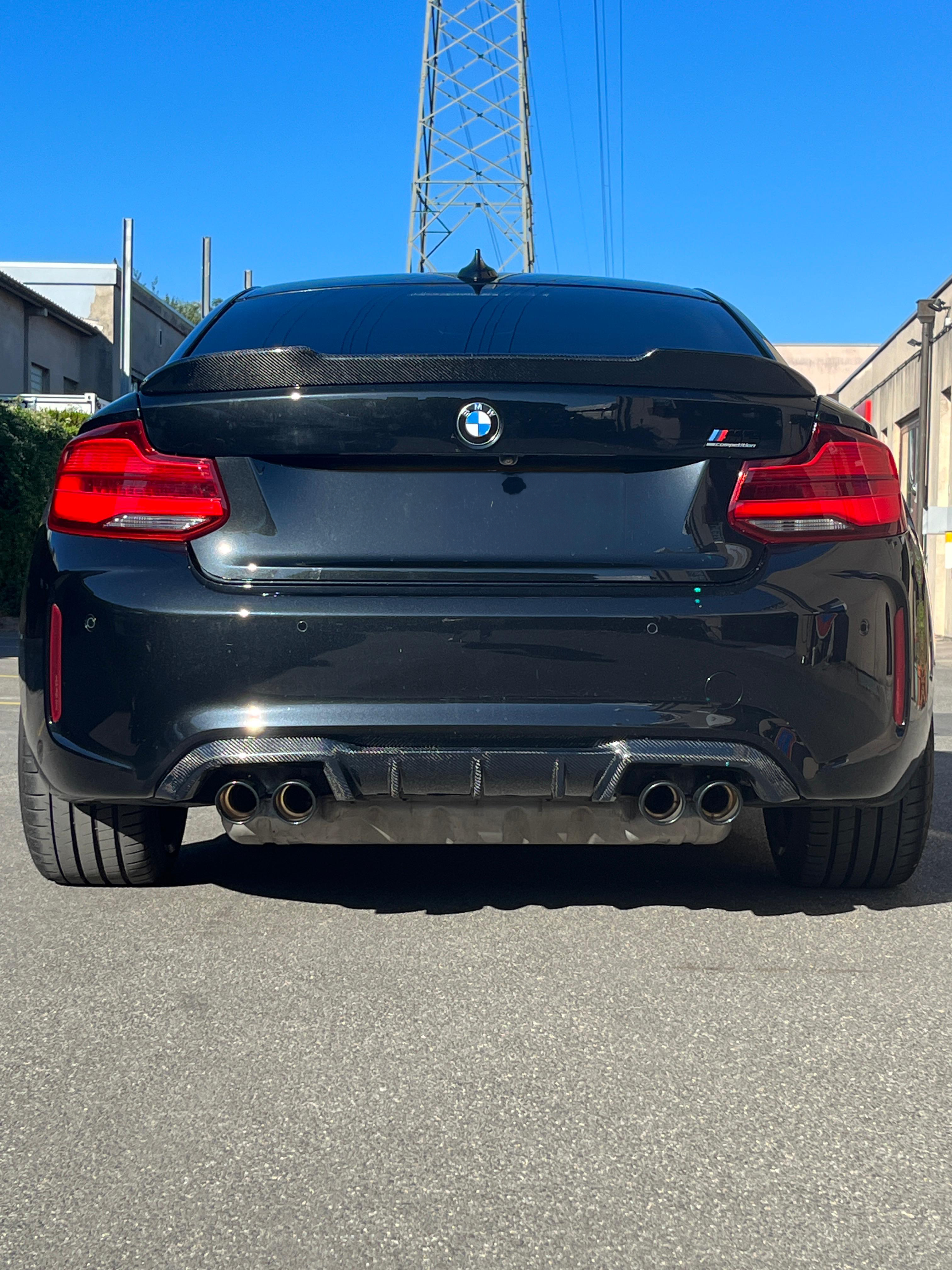CT CARBON DIFFUSER BMW M2 F87 - MP STYLE | SWISS HOMOLOGATED