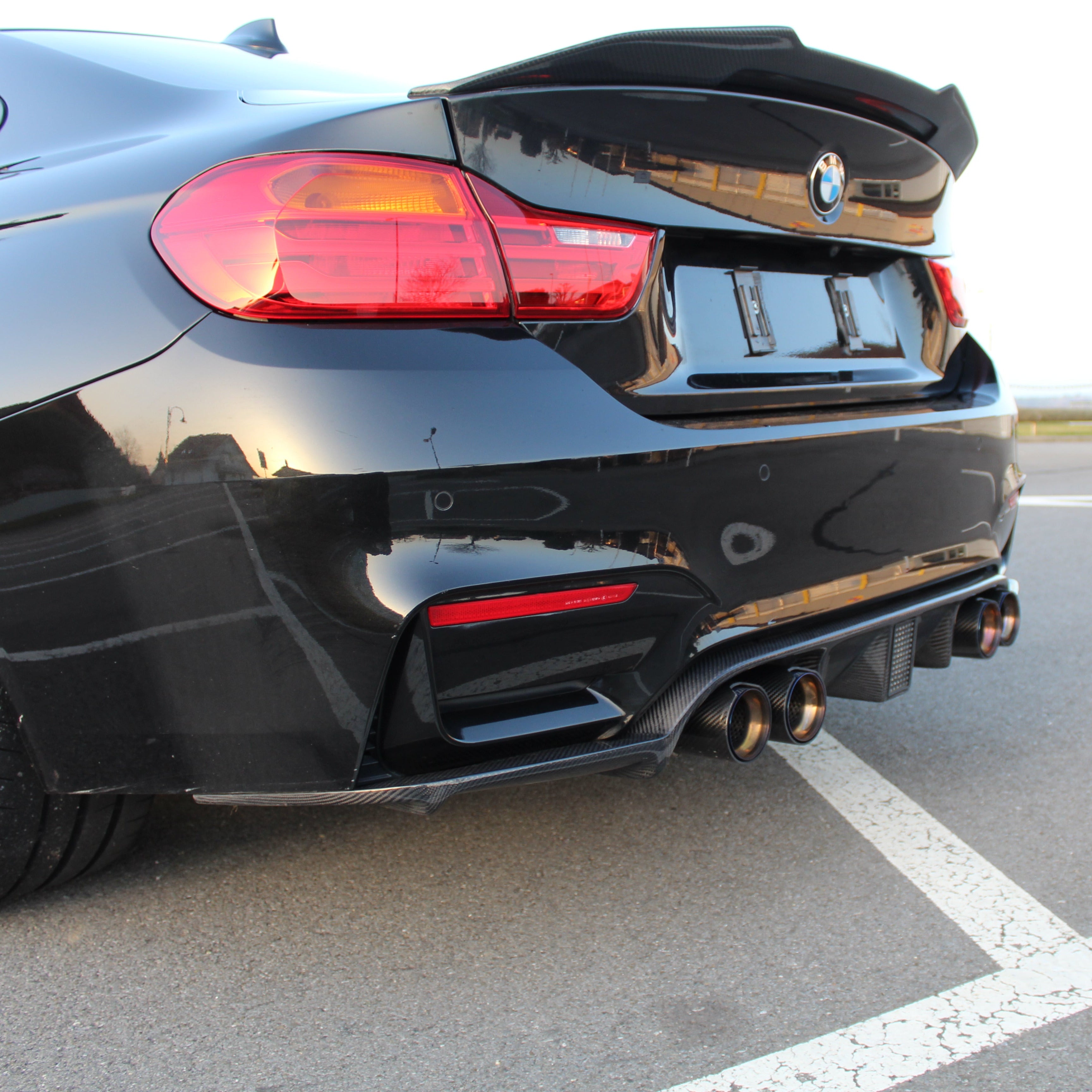 CT CARBON SPOILER BMW M4 F82 - PS STYLE | SWISS HOMOLOGATED